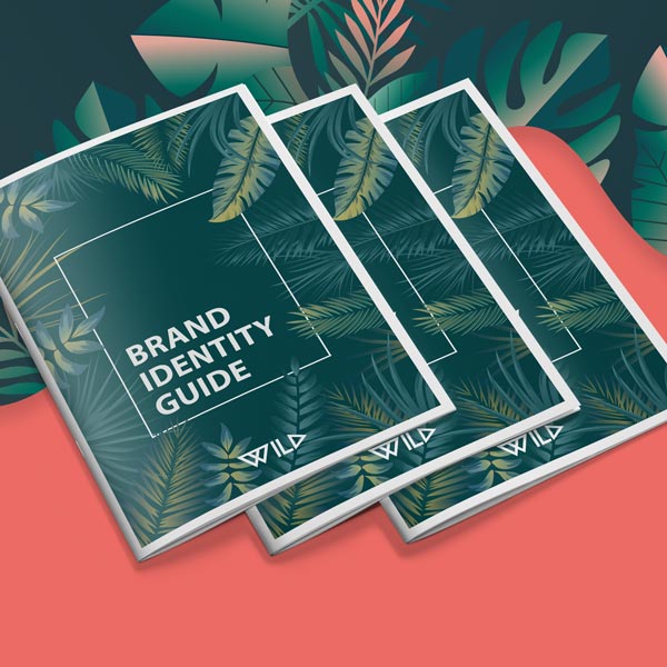 Wild Agency Brand Identity branding package